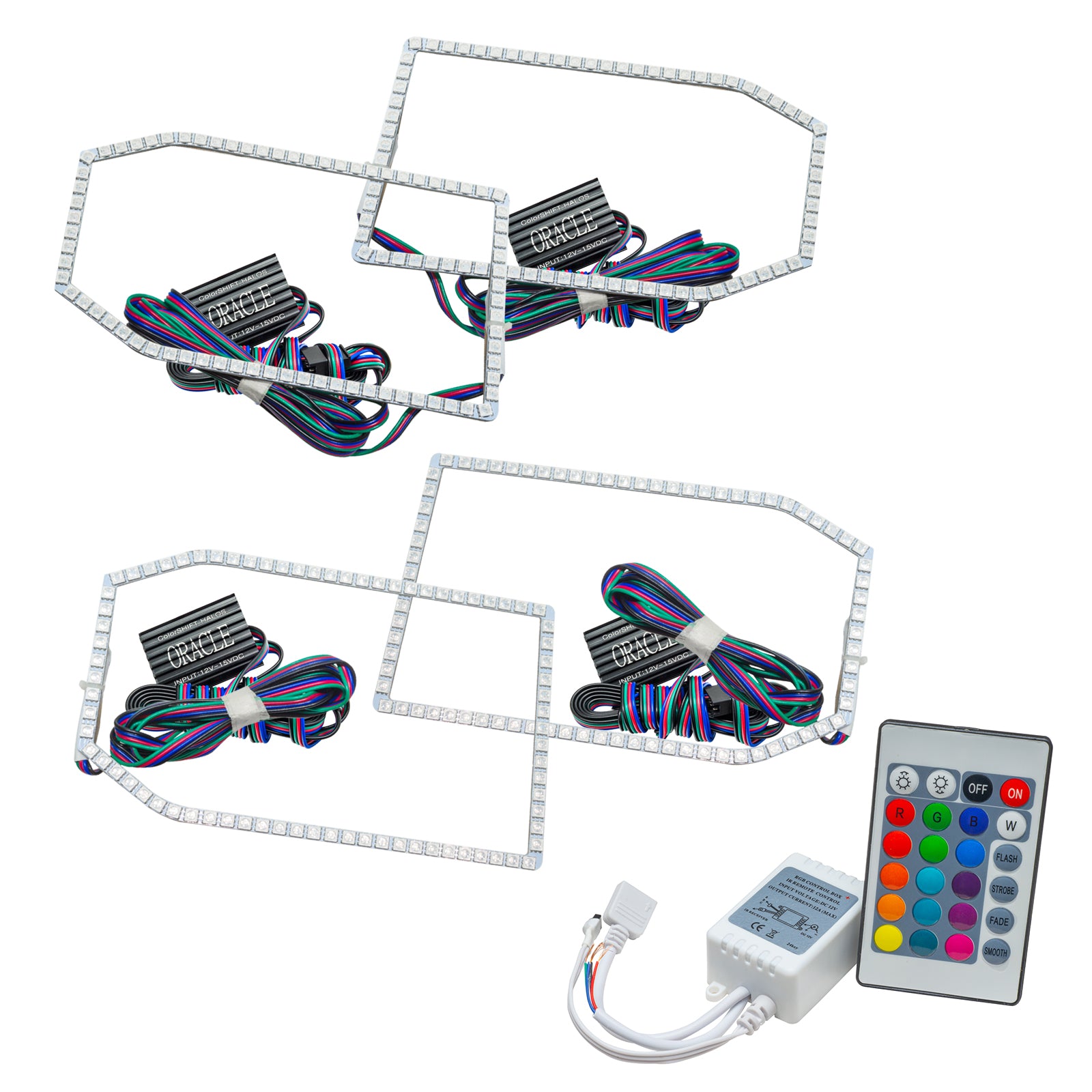 Oracle Lighting 2014-2015 Chevrolet Silverado LED Non Projector Headlight Halo Kit 2271-504