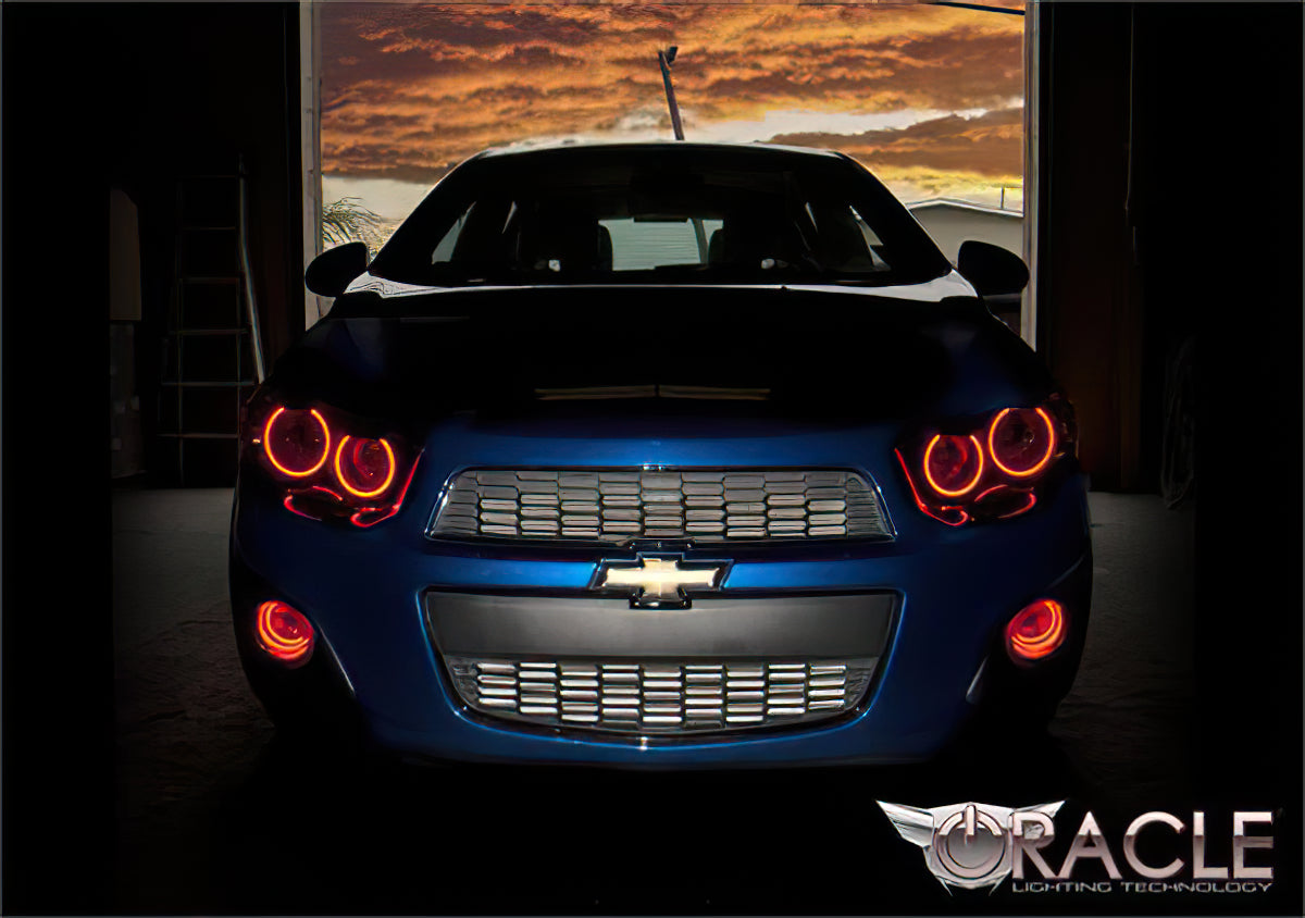 Oracle Lighting 2012-2016 Chevrolet Sonic LED Headlight Halo Kit 2640-002