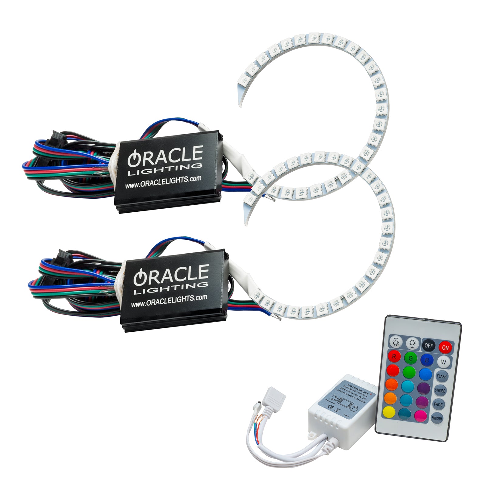 ORACLE Lighting 2015-2023 Dodge Charger LED Headlight Projector Halo Kit 3944-504