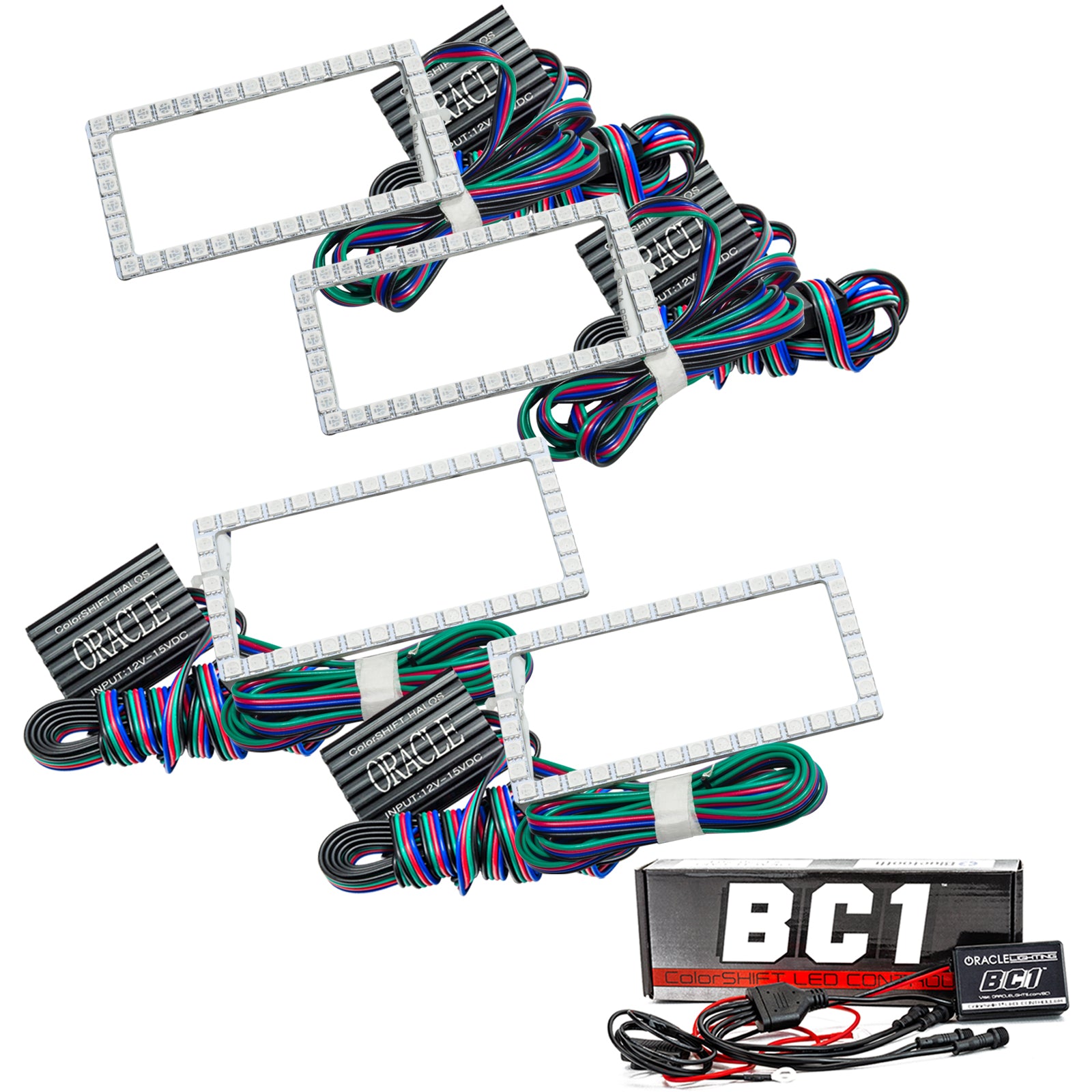 Oracle Lighting 2015-2017 Ford F-150 LED Projector Headlight Halo Kit 3957-335