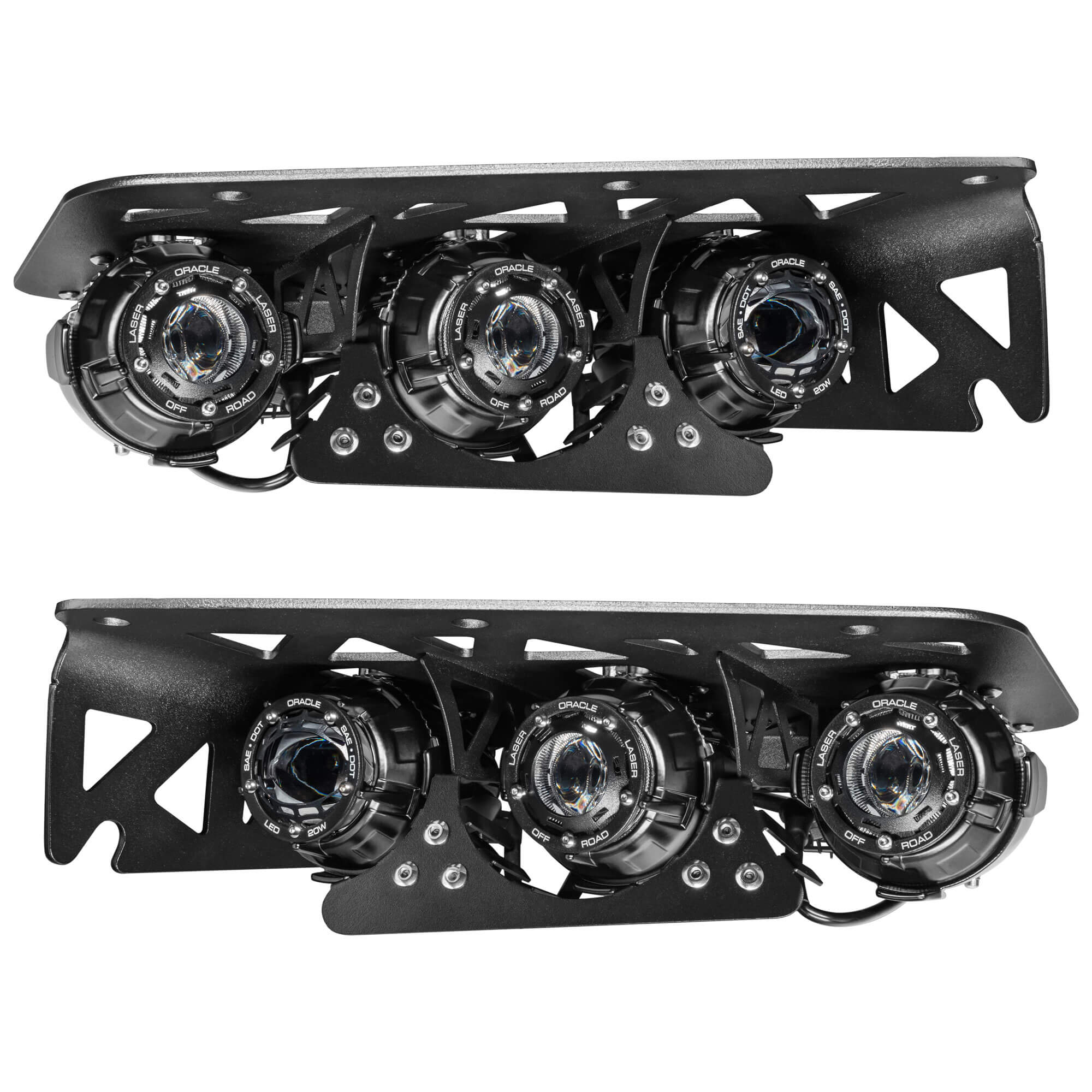 Oracle Lighting 2021-2024 Ford Bronco Off Road LASER LED Fog Light Kit for Steel Bumper 5928-LZZ-001