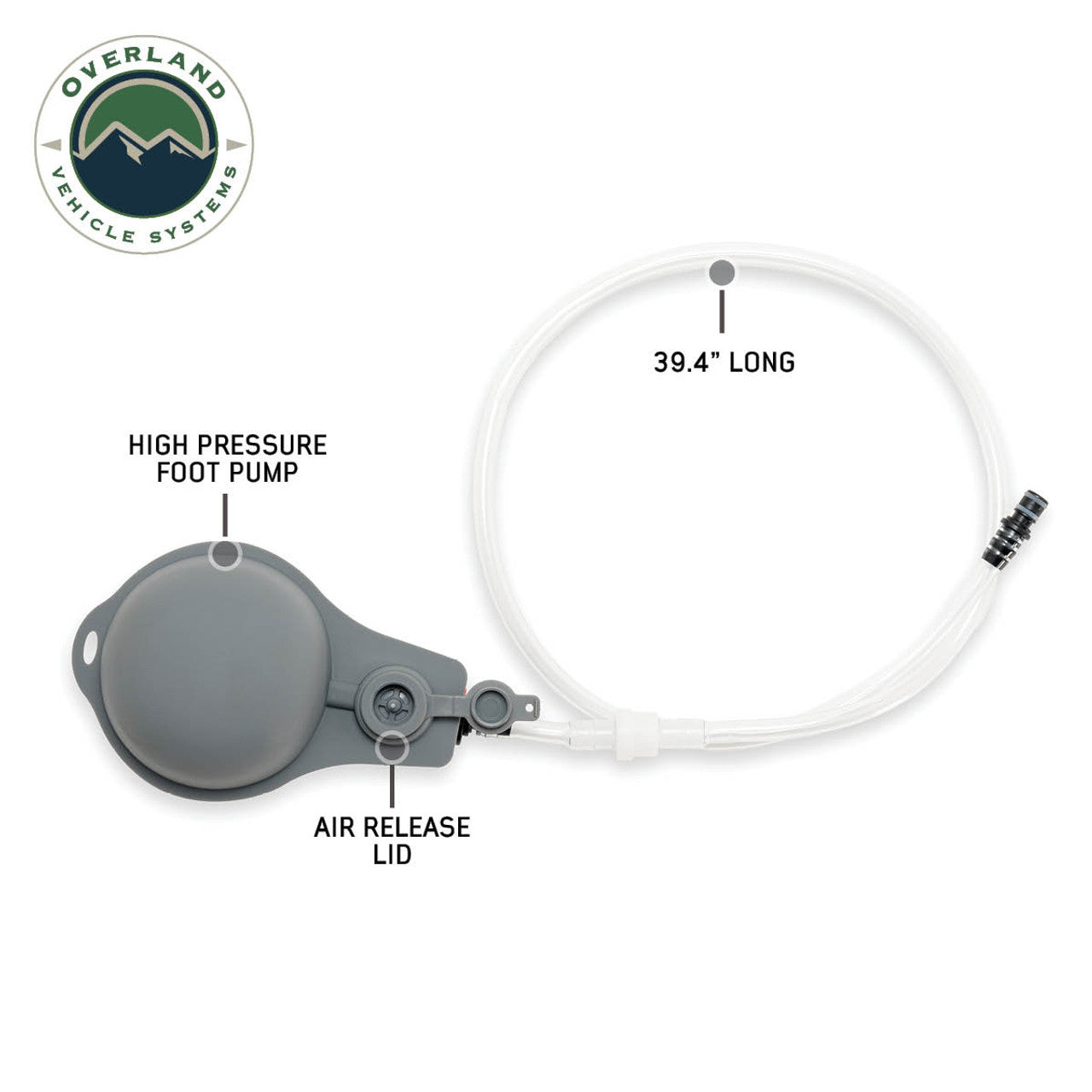 OVS Portable Camp Shower 23 QT Nozzle Accessories 40300031