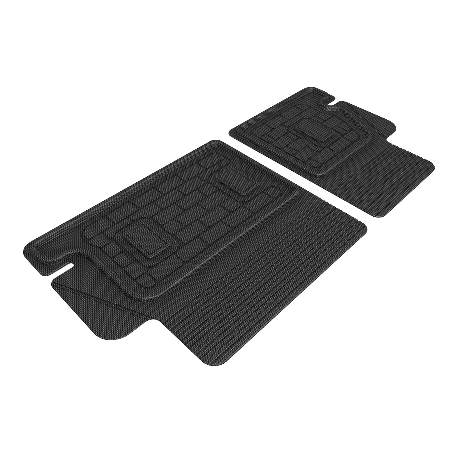 3D Maxpider 2018-2024 Chevrolet Equinox Kagu Black Seatback Protector Q1CH0851309
