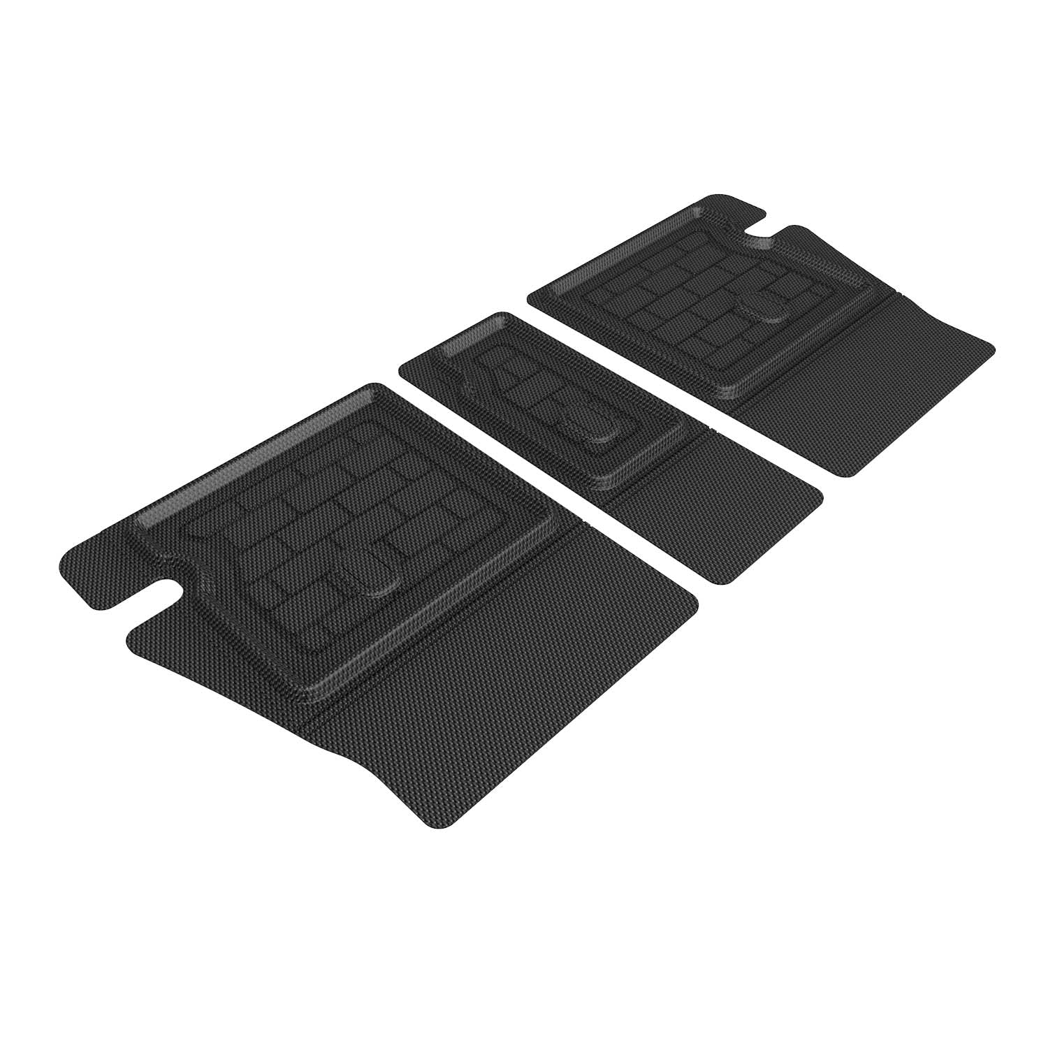 3D Maxpider 2023-2025 Mercedes-Benz GLC Coupe Kagu Seat Back Protector Carbon Fiber Embossed Pattern Black Q1MB1851309