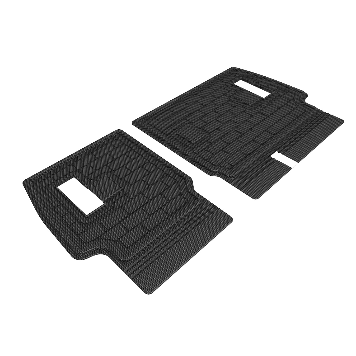 3D Maxpider 2024 Toyota Land Cruiser Kagu Black Seat Back Seatback Protector Q1TY3231309