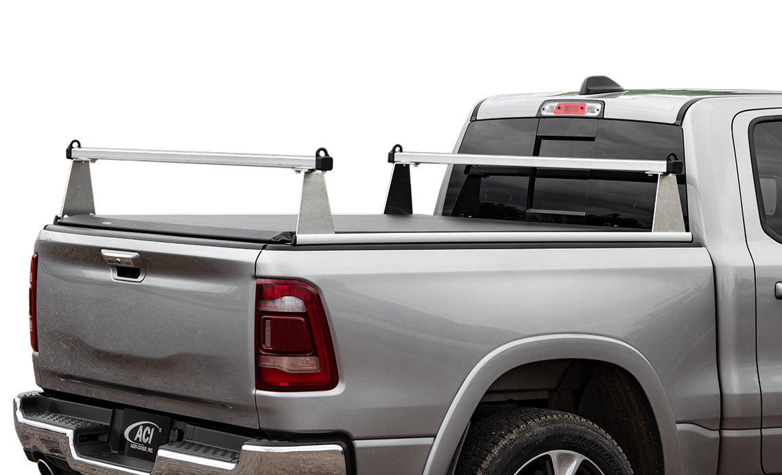 ADARAC 2024 Ford Ranger 5' Box Silver Aluminum M-Series Truck Bed Racks F4010101