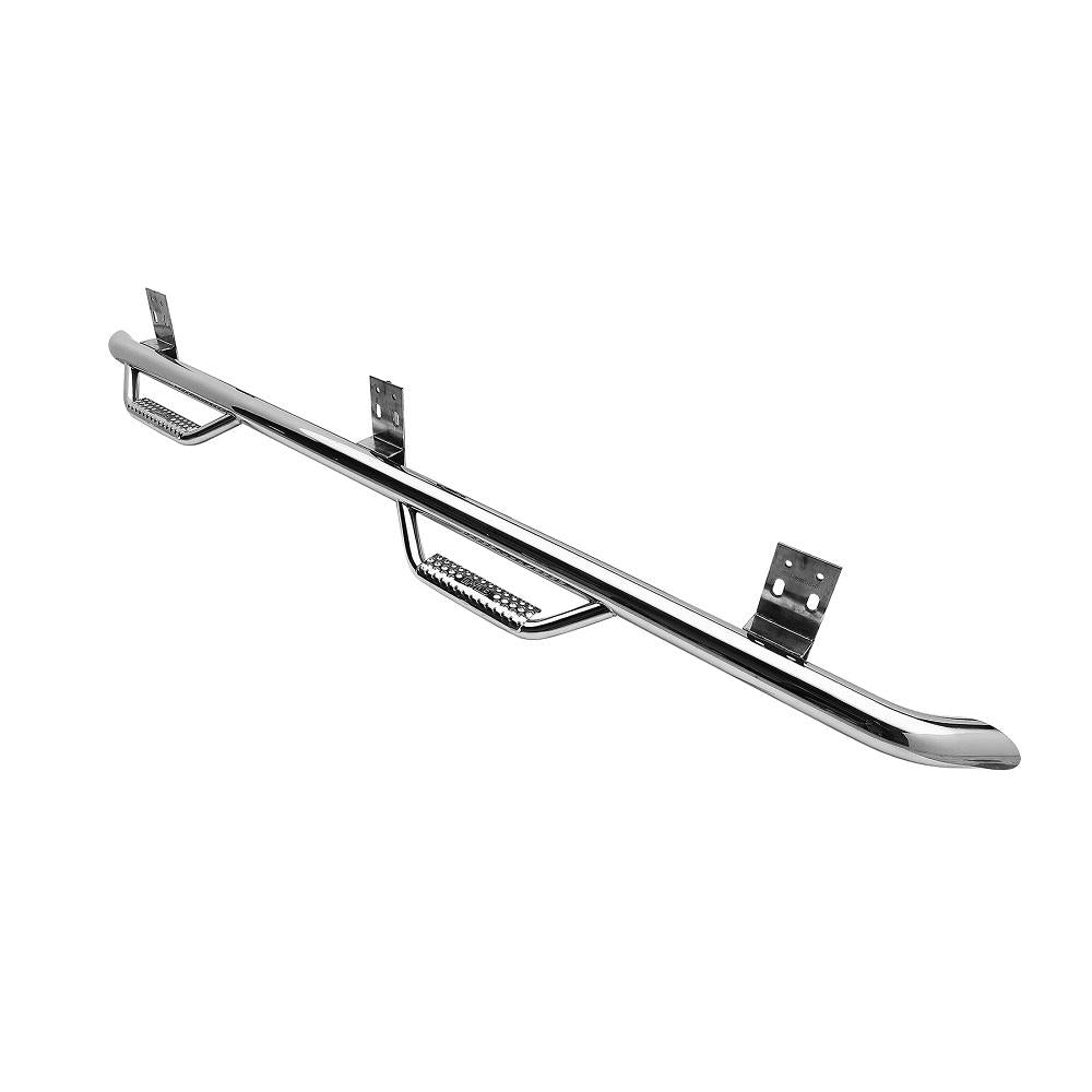 Smittybilt 2019-2023 Dodge Ram 1500 Wheel-to-Wheel Nerf Steps Stainless Steel D1980CC-SS