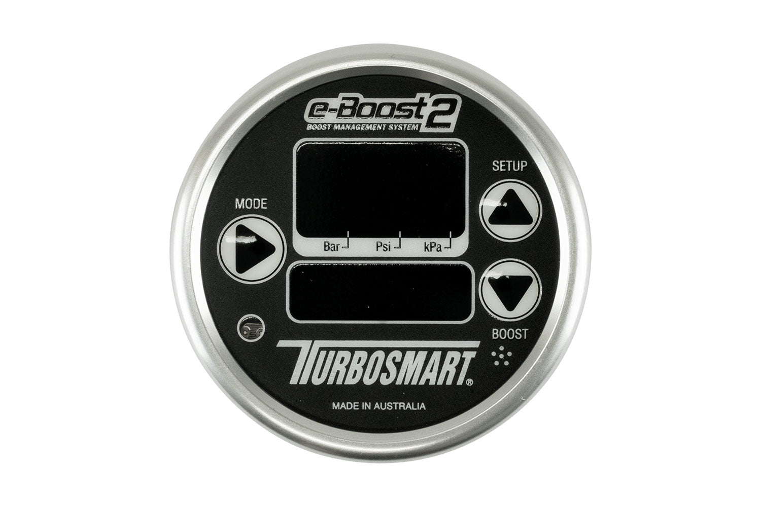 Turbosmart eBoost2 60mm Electronic Boost Controller Black Silver TS-0301-1002