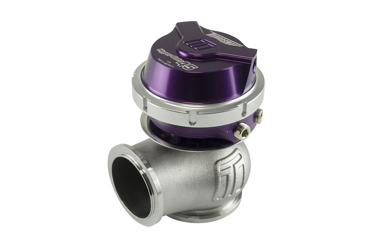 Turbosmart GenV HyperGate45 14psi External Wastegate Purple TS-0553-1013