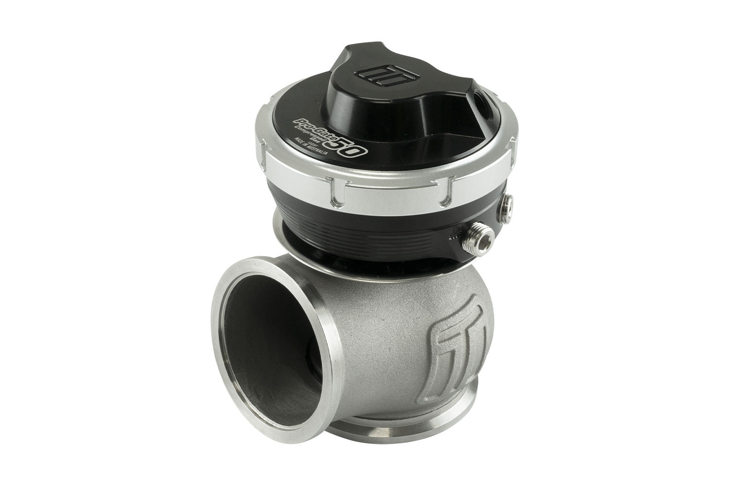 Turbosmart GenV ProGate WG50CG Compressed Gas 5psi External Wastegate Black TS-0554-1202