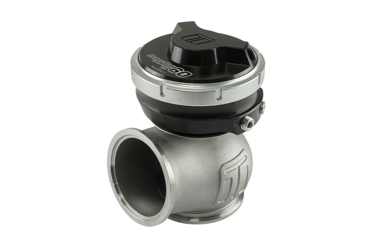 Turbosmart GenV PowerGate60CG Compressed Gas 5psi External Wastegate Black TS-0555-1202