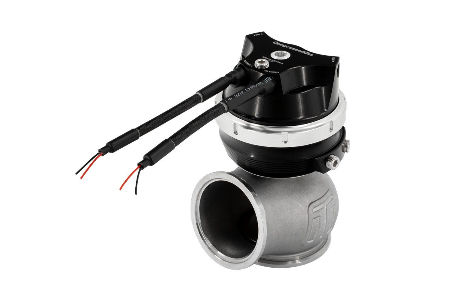Turbosmart GenV WG60CG PowerGate60 Compressed Gas Solenoid 7psi Black TS-0555-1252