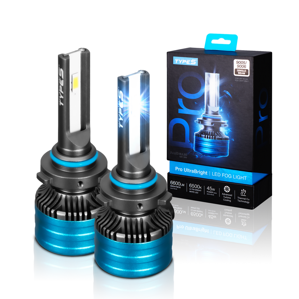 Type S Pro Ultra Bright 9005 9006 Led Fog Light Set LM532927-1