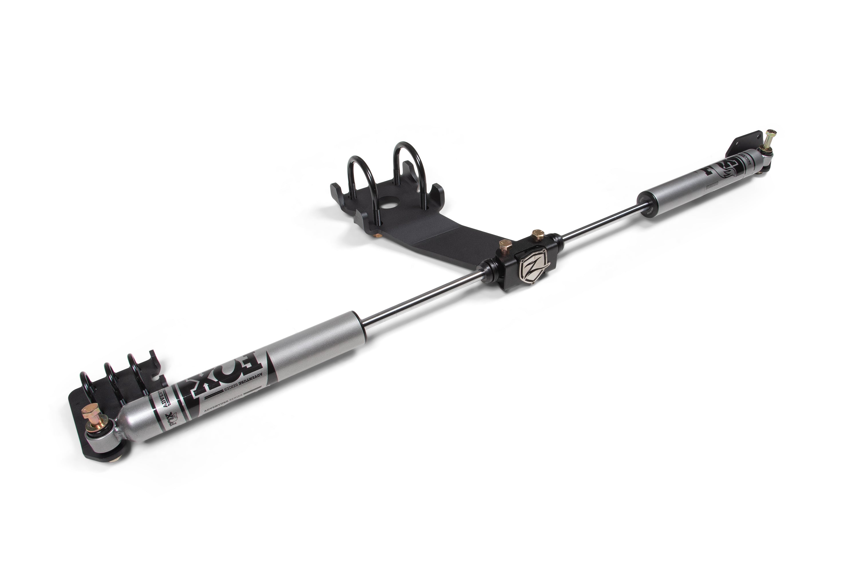 Zoneoffroad 2008-2013 Dodge Ram 2500 3500 4WD Dual Steering Stabilizer Kit With Fox Adventure Series Shocks ZOND147DF