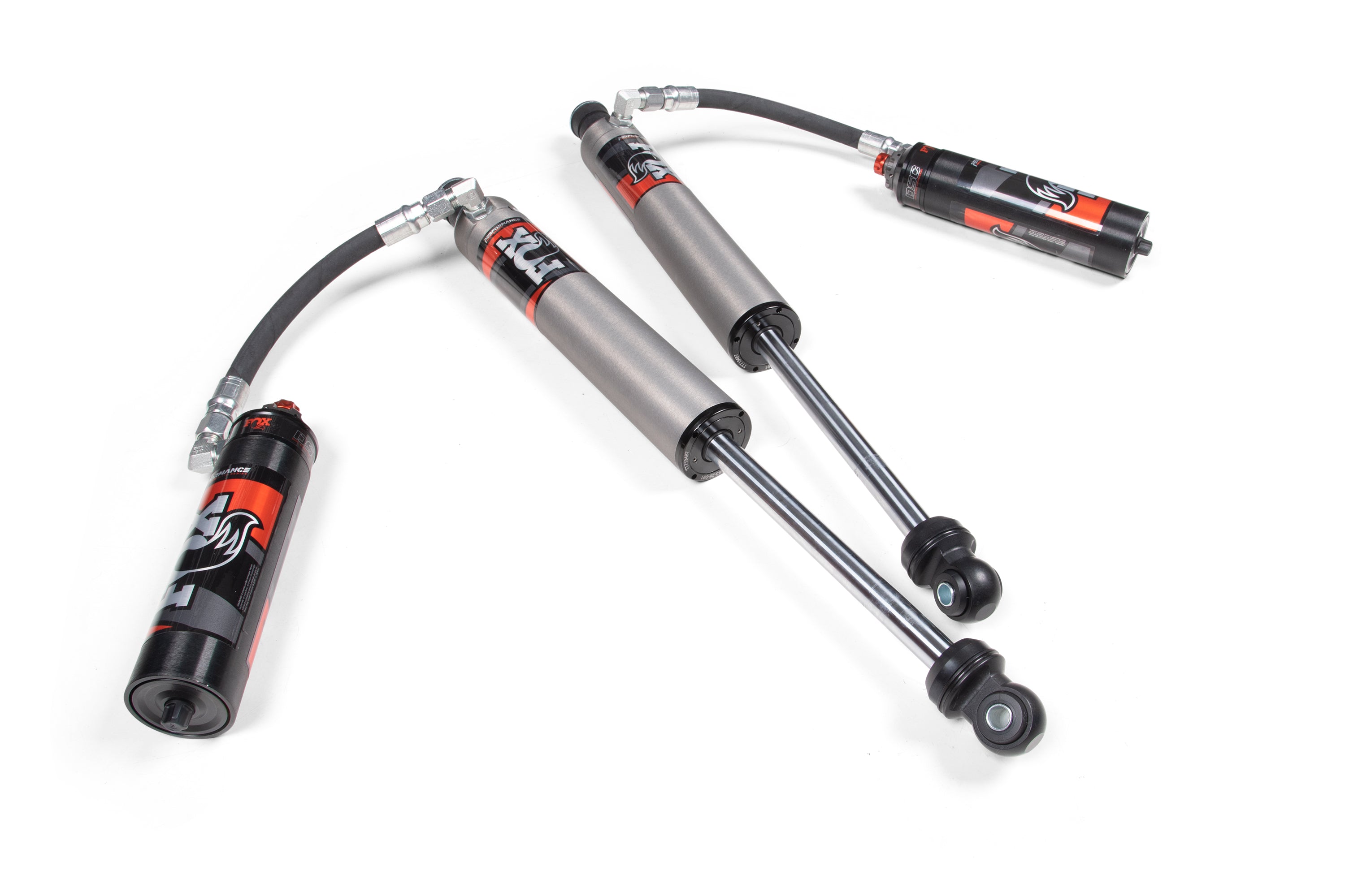 JKS 2007-2018 Jeep Wrangler JK FOX 2.5 Front Shocks With DSC Reservoir 2.5-4 Inch Lift Performance Elite Series FOX88326091