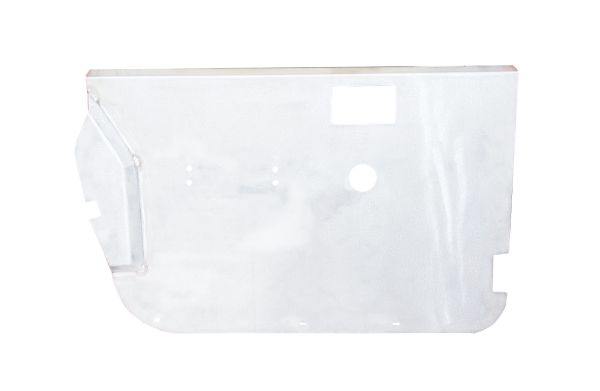 Warrior 1997-2006 Jeep Wrangler TJ 2004-2006 Wrangler LJ Unlimited Interior Door Panel Full Doors Flat Aluminum 60950
