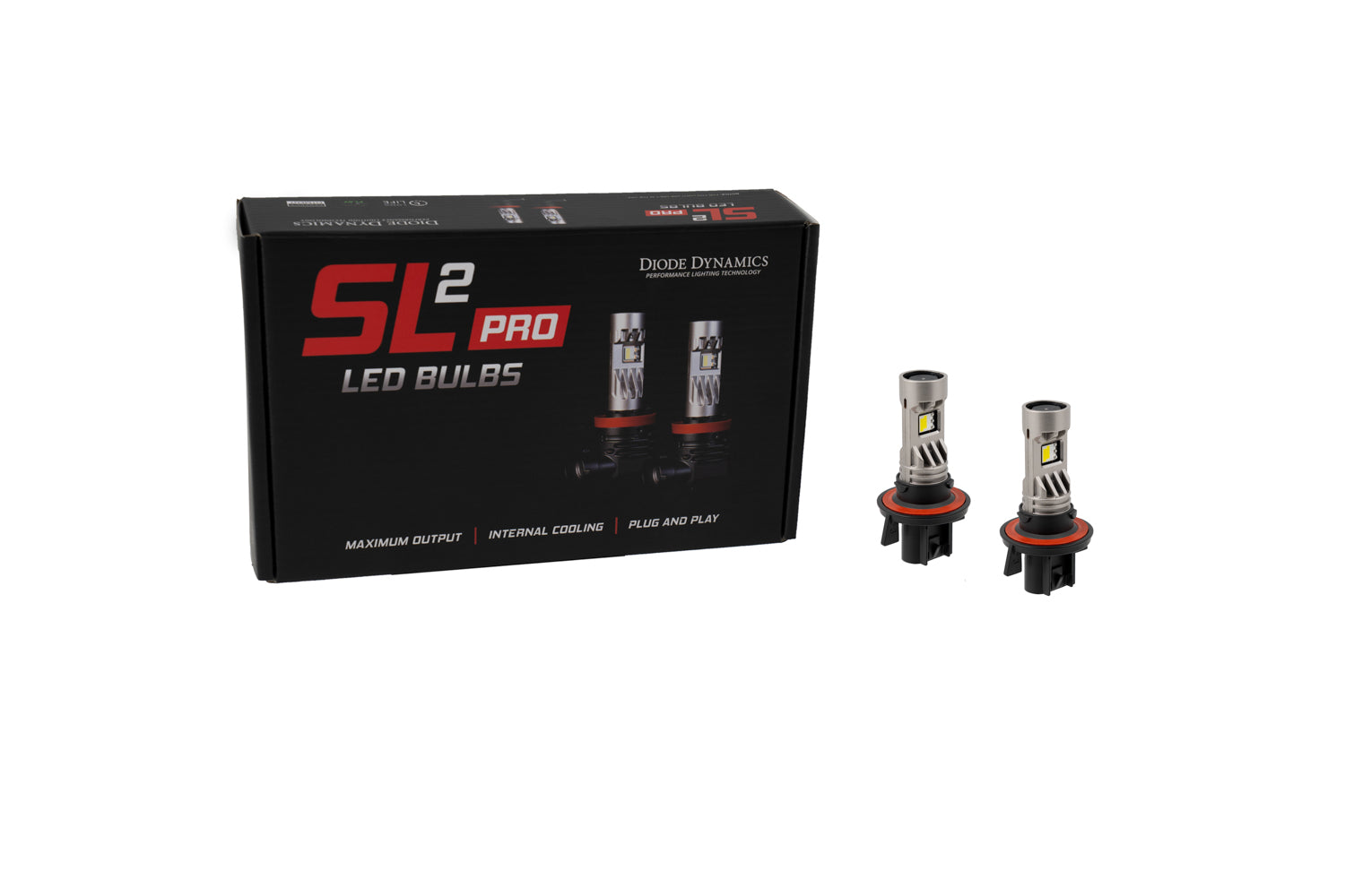 Diode Dynamics H13 White SL2 Pro LED Bulbs Pair DD0488P