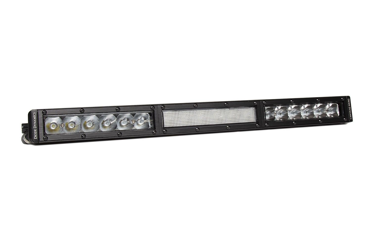Diode Dynamics 18In Single Row Straight Clear Combo Each Stage Series LED Light Bar DD5030