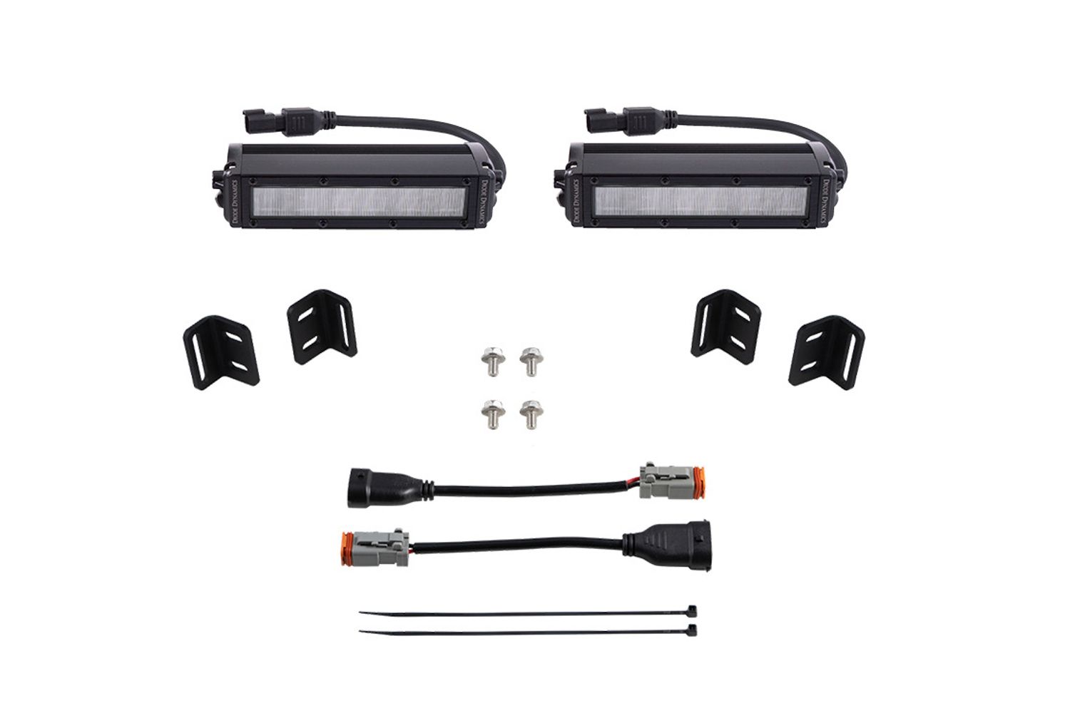 Diode Dynamics 2022-2026 Toyota Tundra Sequoia White Wide Classic SS6 LED Fog Light Kit DD7418