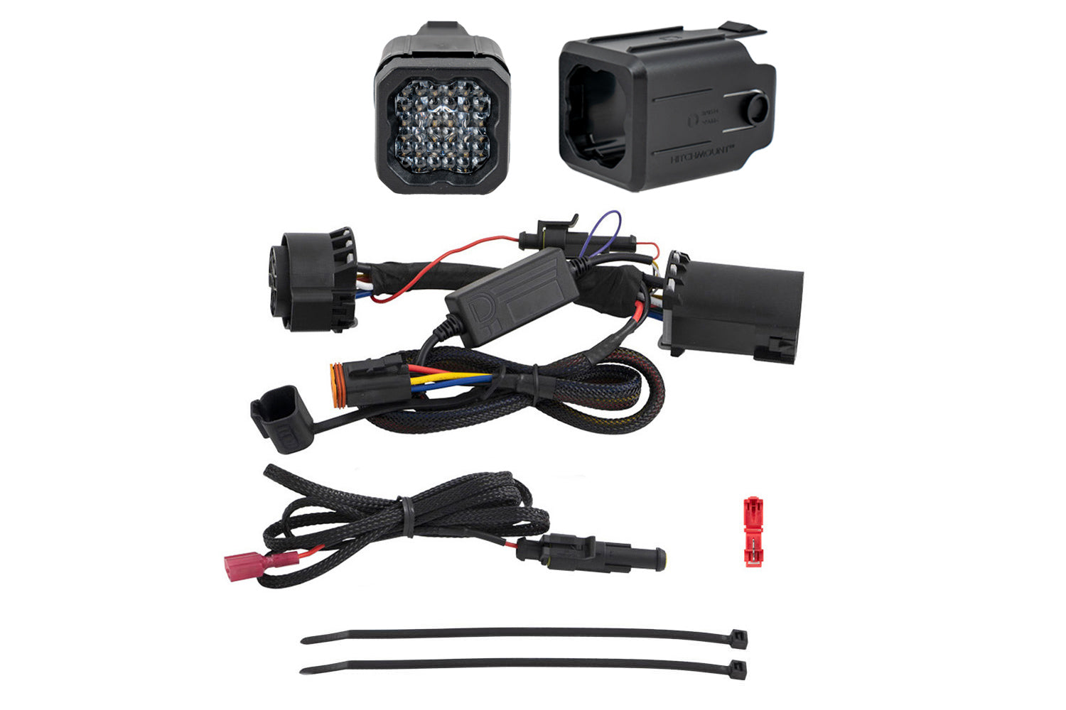 Diode Dynamics Hitch Mount LED Pod C1R Reverse Kit DD7422