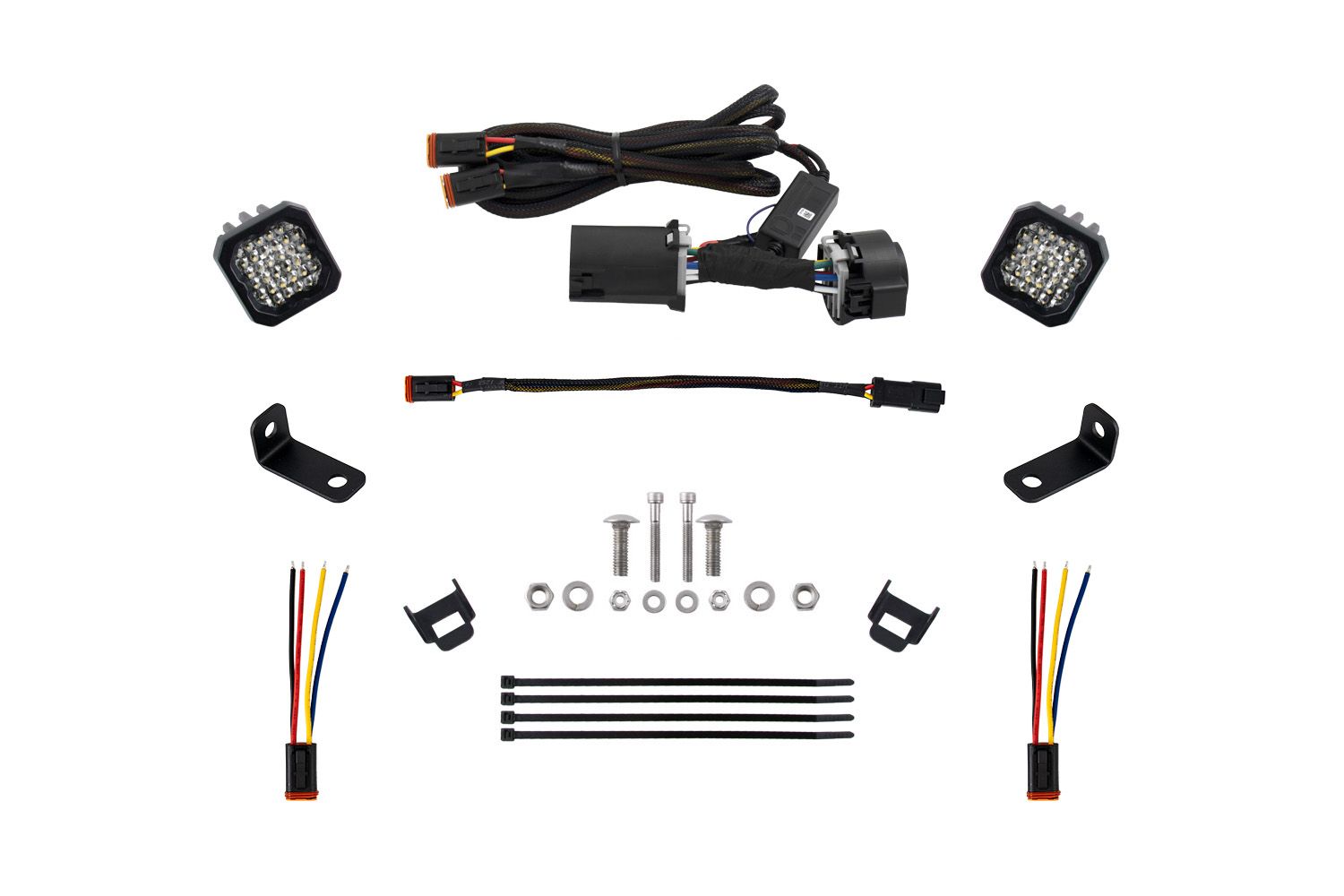 Diode Dynamics 2017-2023 Ford F250 F350 F450 F550 Super Duty Stage Series 1" C1R Reverse Light Kit DD7567