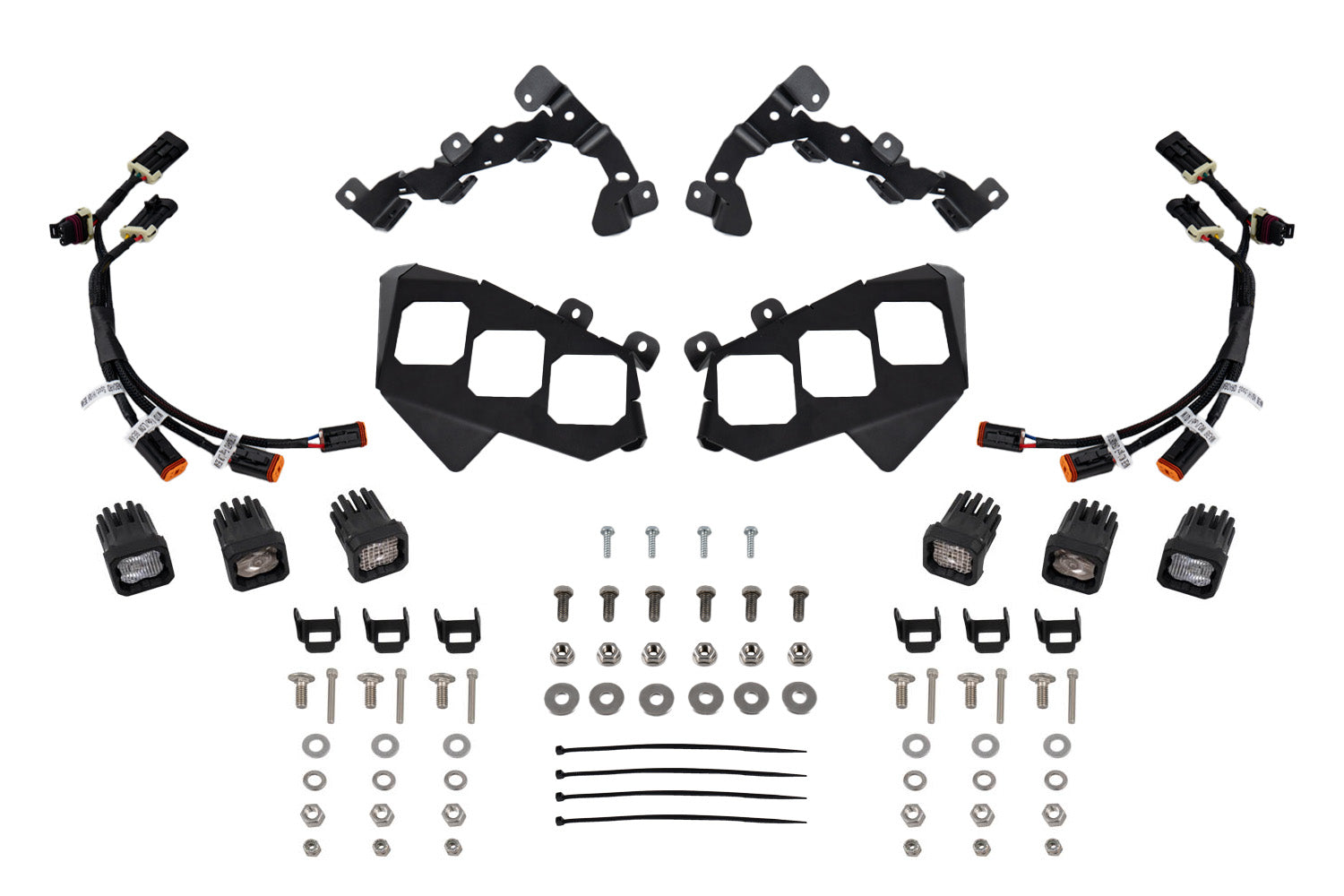 Diode Dynamics 2017-2024 Can-Am Maverick X3 Pro White ABL pair C1 Headlamp Kit DD7888