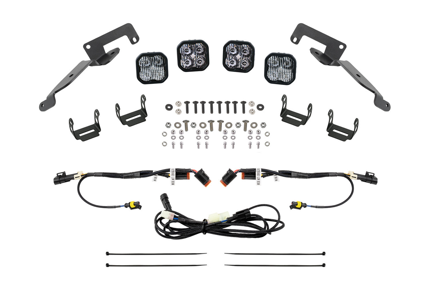 Diode Dynamics 2022-2024 Honda Talon SS3 Pro White ABL LED Headlight Kit DD7897