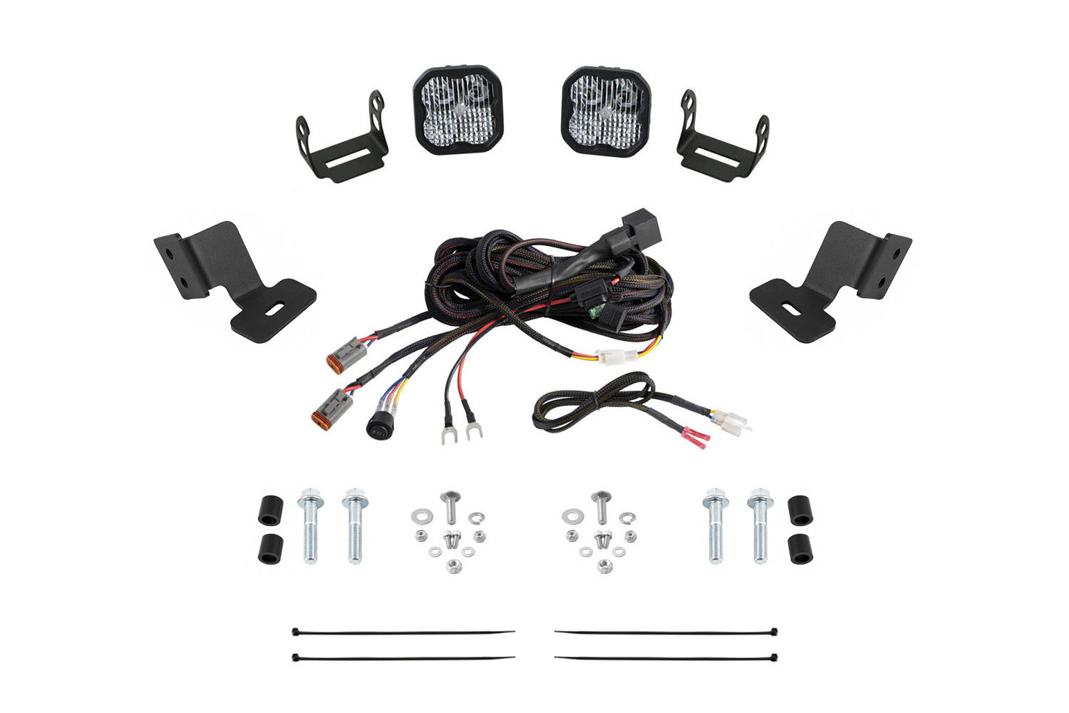 Diode Dynamics 2019-2024 Honda Talon Stage Series SS3 Sport White Combo Ditch Light Kit DD7908