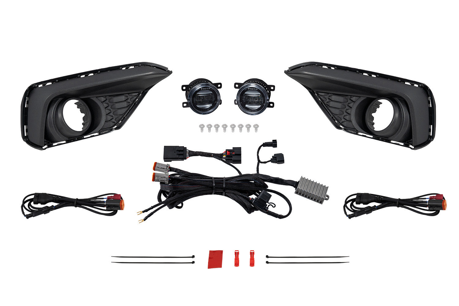 Diode Dynamics 2024 Ford Mustang Elite Series Add On EcoBoost White Fog Lamp Kit DD7959