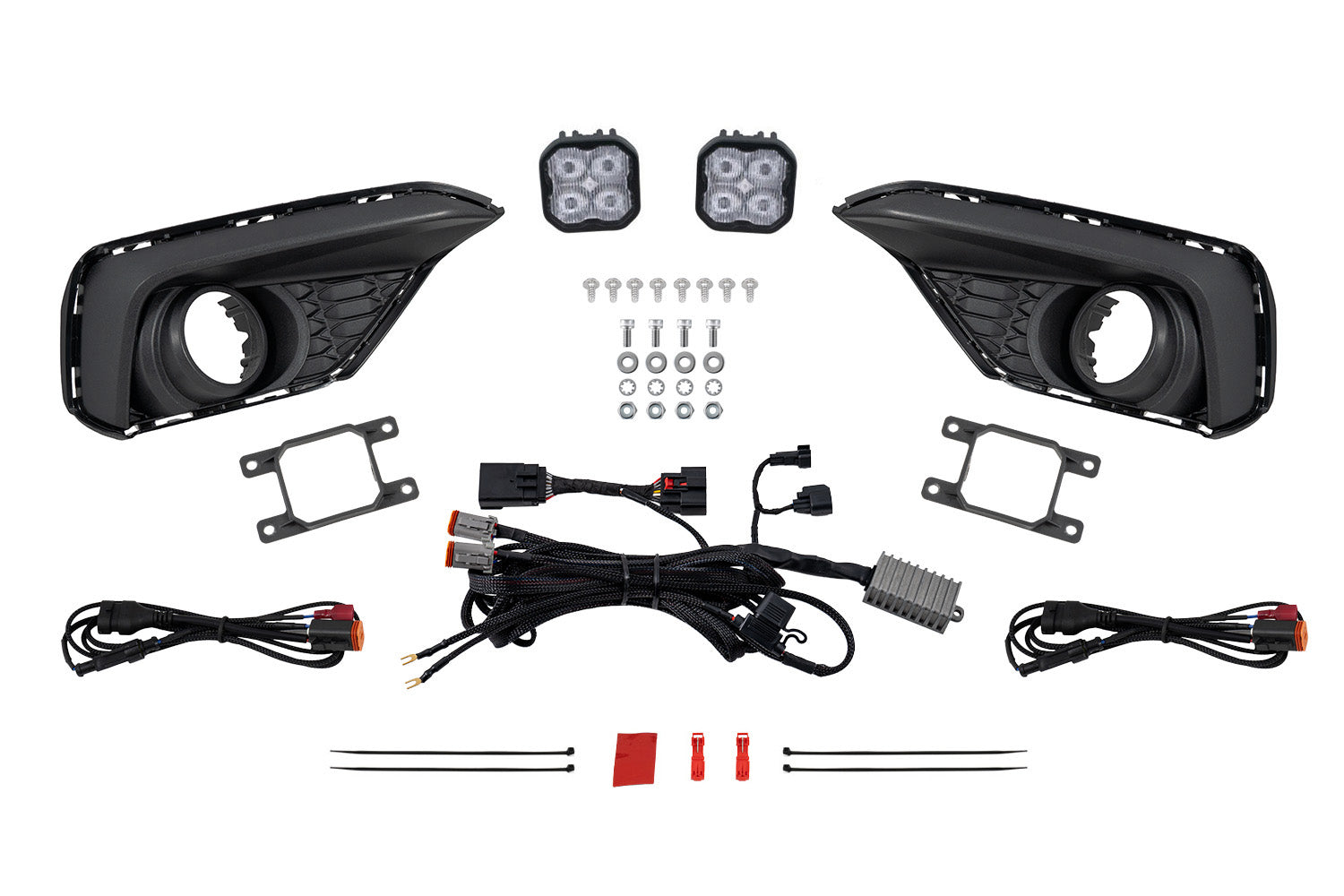 Diode Dynamics 2024 Ford Mustang SS3 Add-On EcoBoost White Max Fog Lamp Kit DD7965