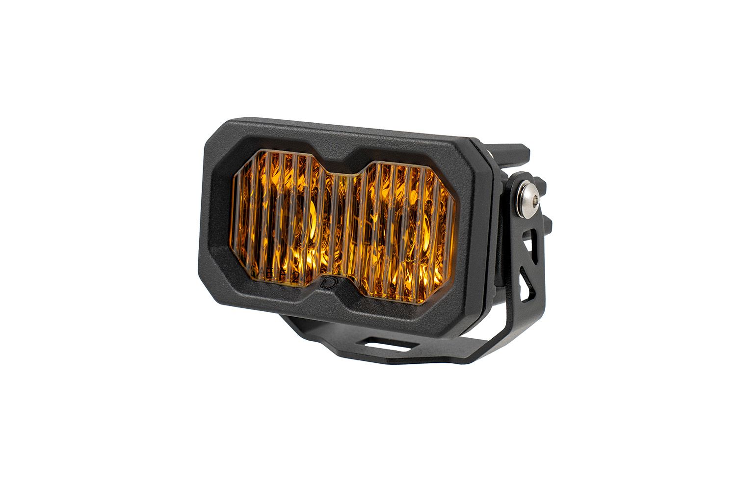 Diode Dynamics C2 2.0 Max Yellow SAE Fog/Wide Standard ABL Single LED Light Pods DD8241S