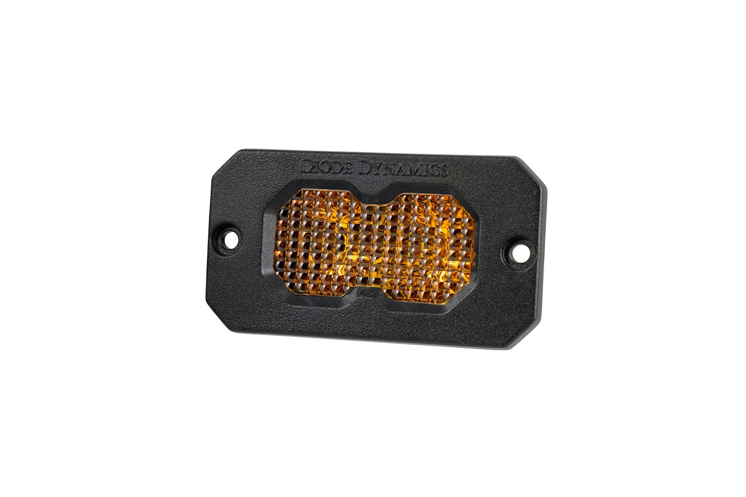 Diode Dynamics C2 2.0 Pro Yellow Flood Flush ABL Single LED Light Pods DD8125S