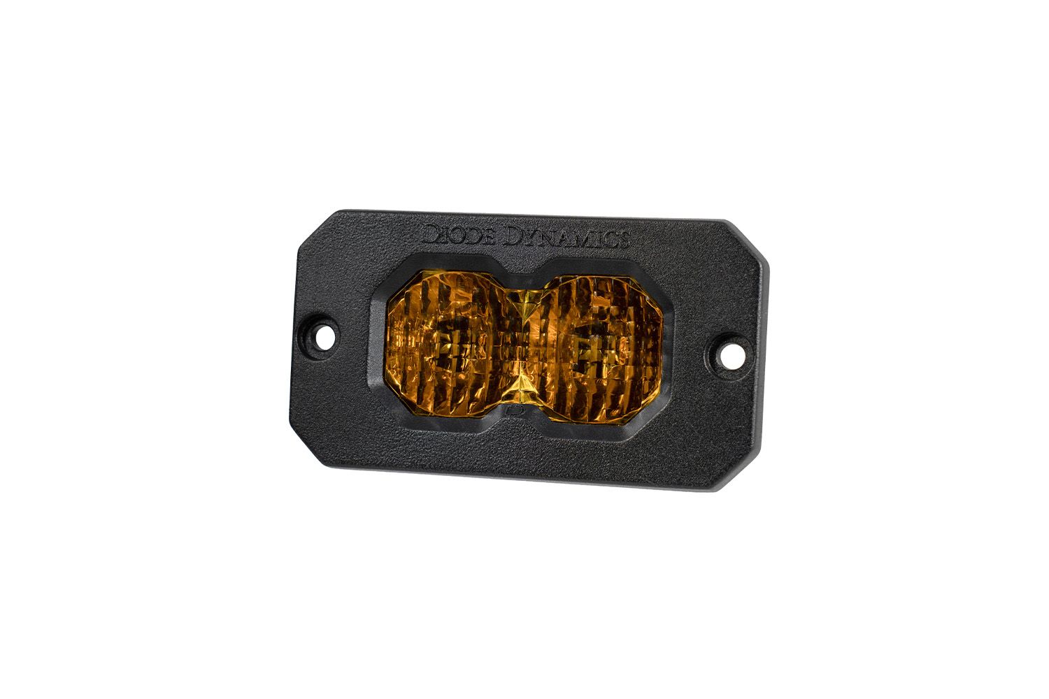 Diode Dynamics C2 2.0 Max Yellow Combo/Driving Flush ABL Single LED Light Pods DD8131S