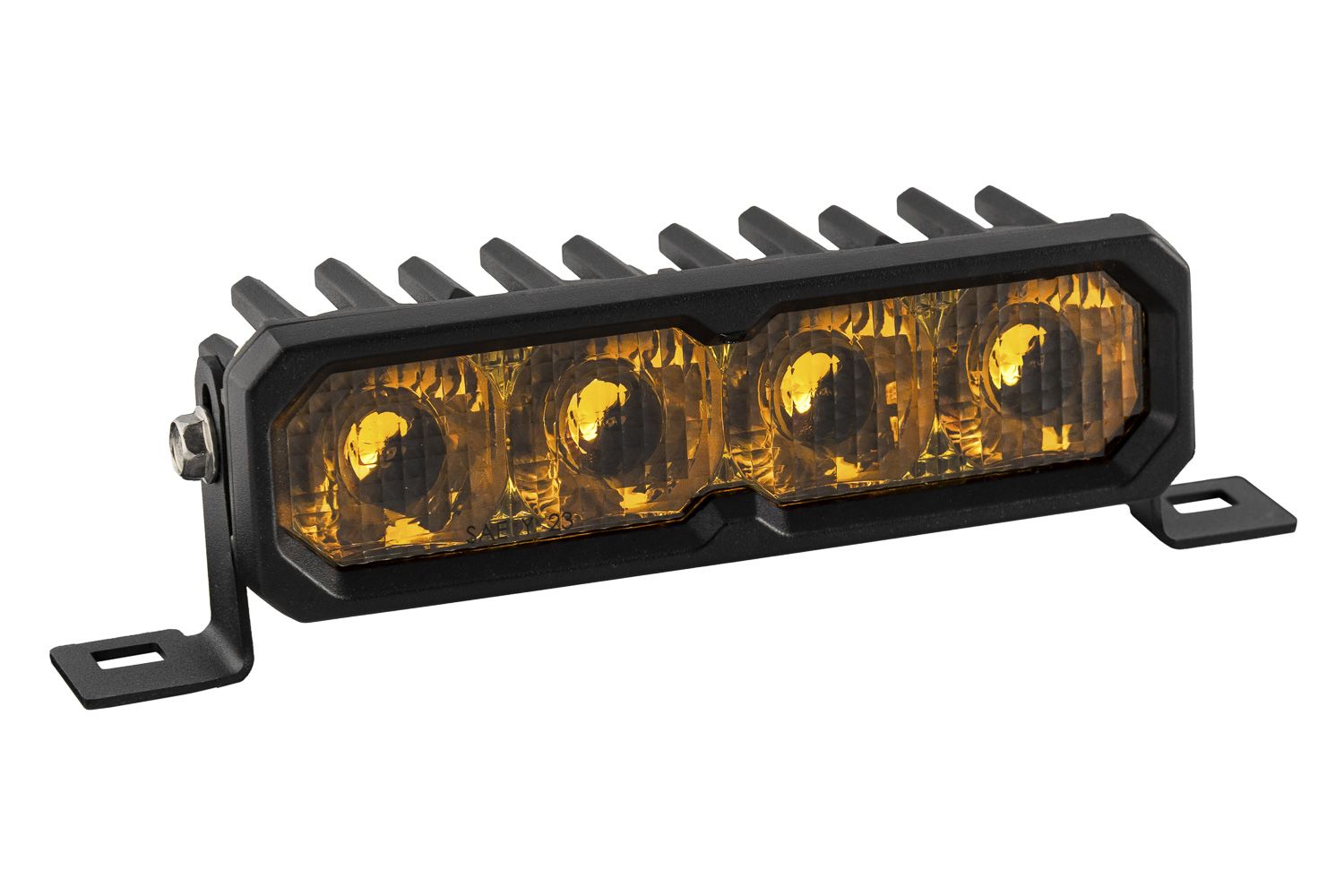 Diode Dynamics SS6 Pro Yellow Driving ABL Single LED Light Bar DD8145S