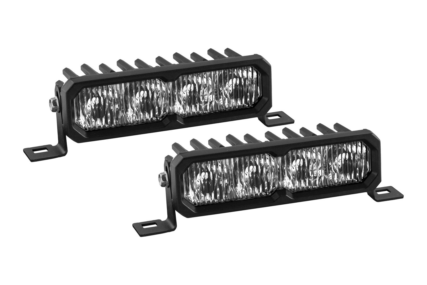 Diode Dynamics SS6 Pro White Fog Standard ABL Pair LED Light Bar DD8146P