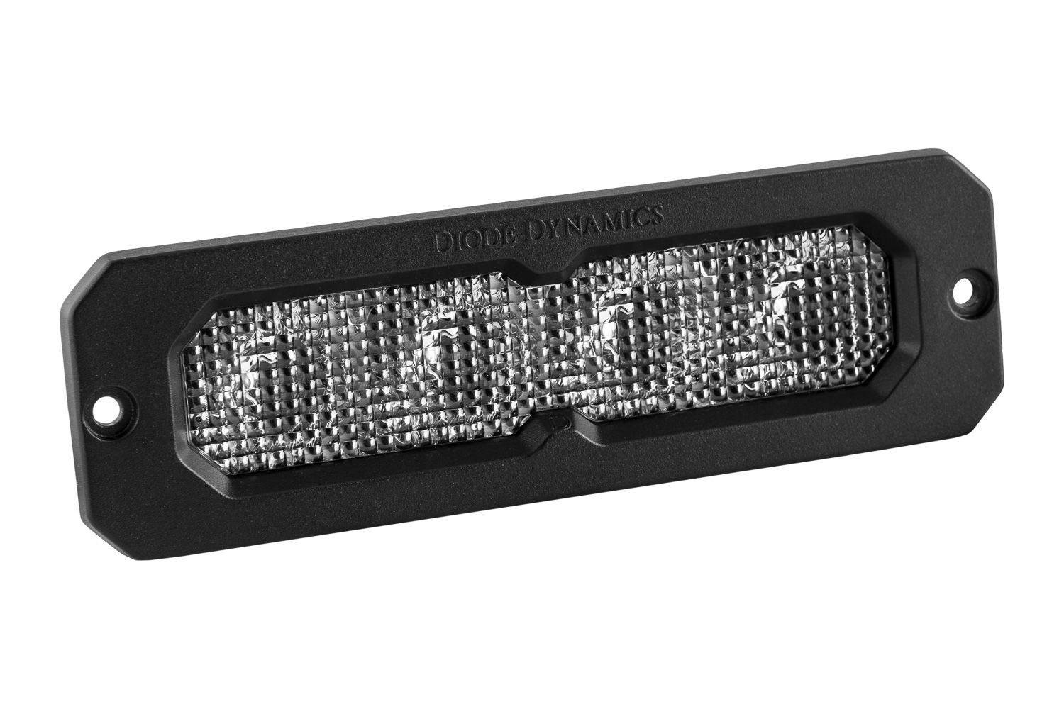 Diode Dynamics SS6 Sport White Flood Flush RBL Single LED Light Bar DD8168S