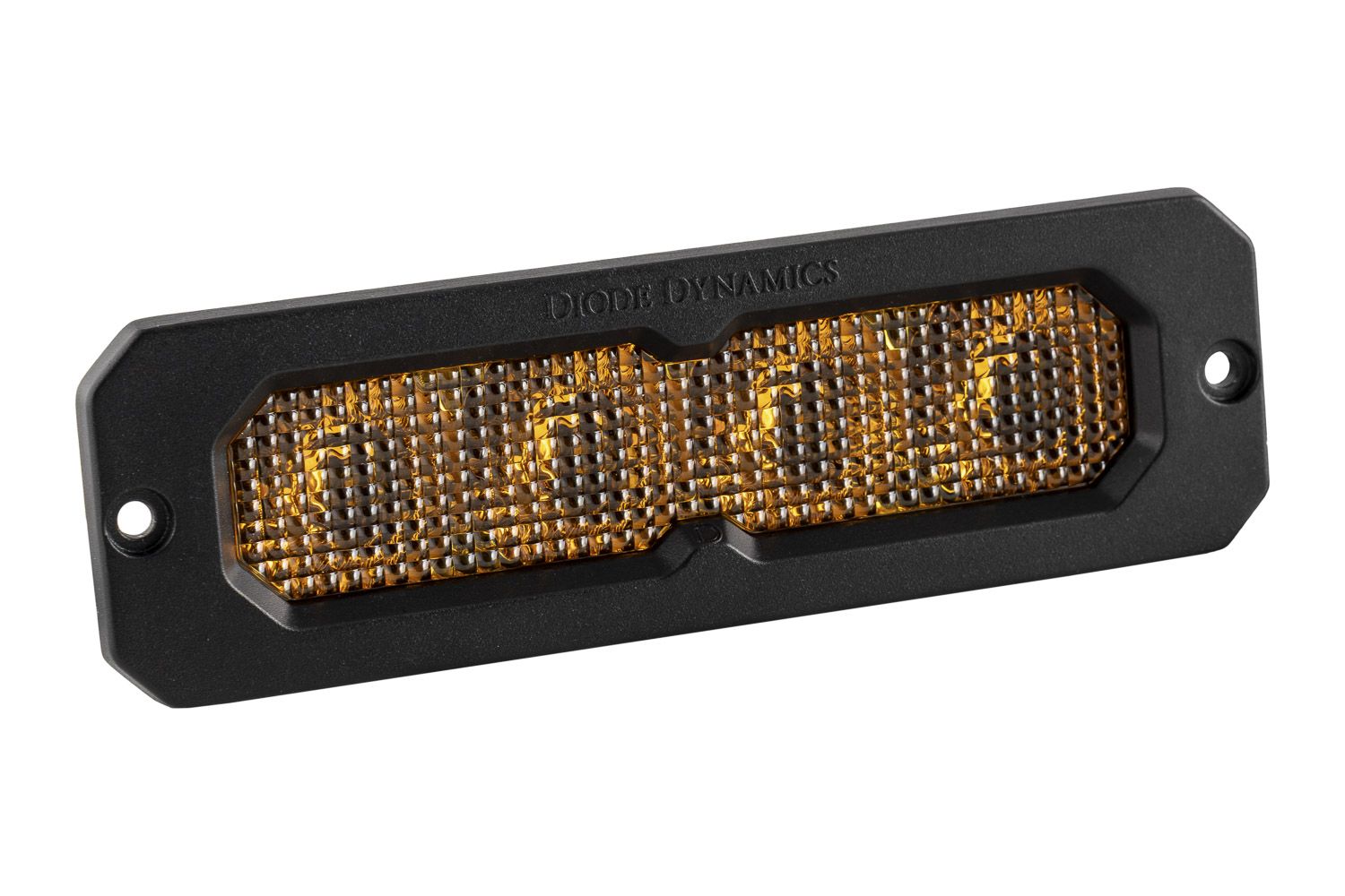 Diode Dynamics SS6 Max Yellow Flood Flush ABL Single LED Light Bar DD8177S