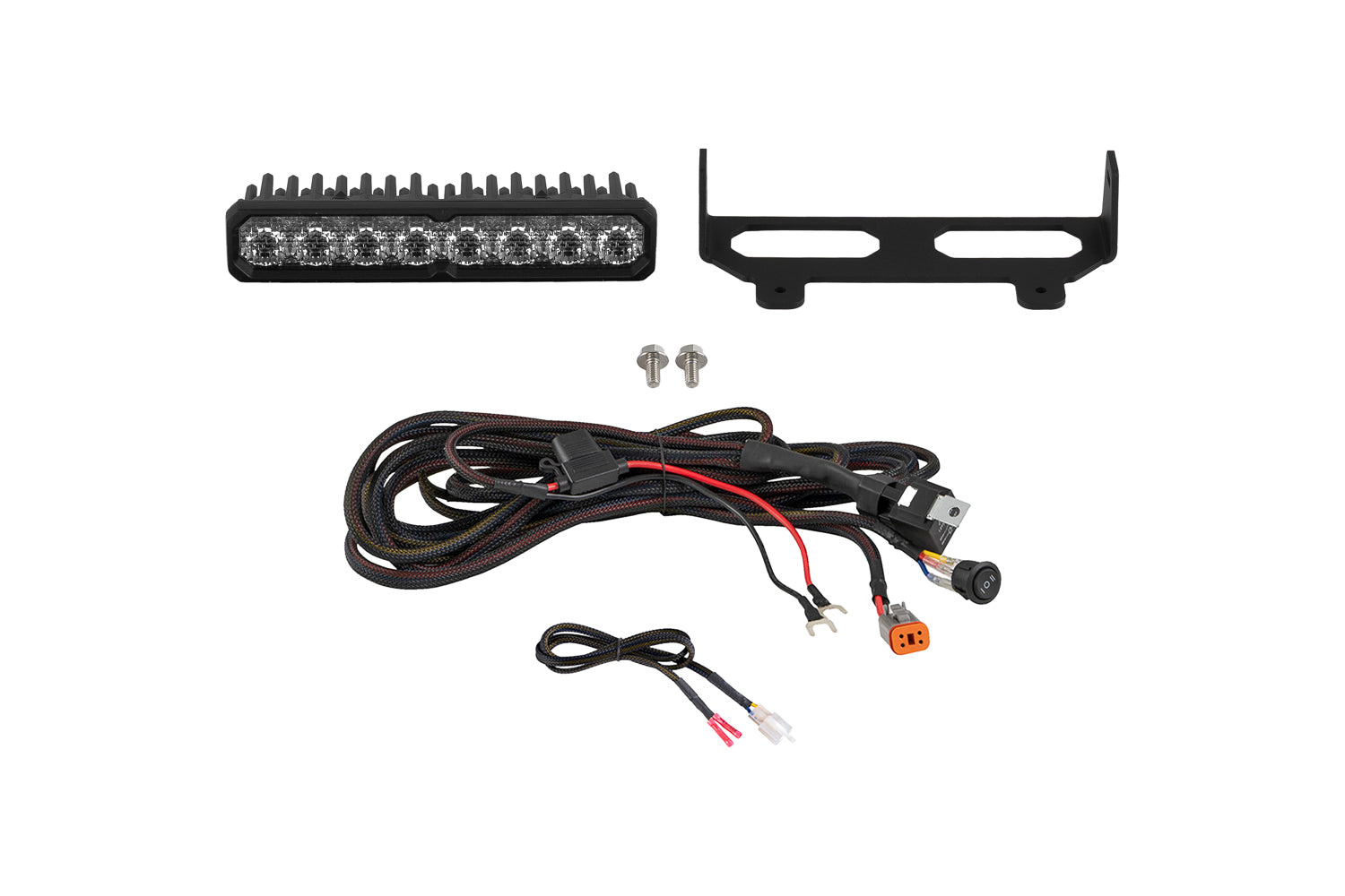 Diode Dynamics 2017-2026 Can-Am Maverick SS10 Pro White Combo Shock Mount Kit DD8294