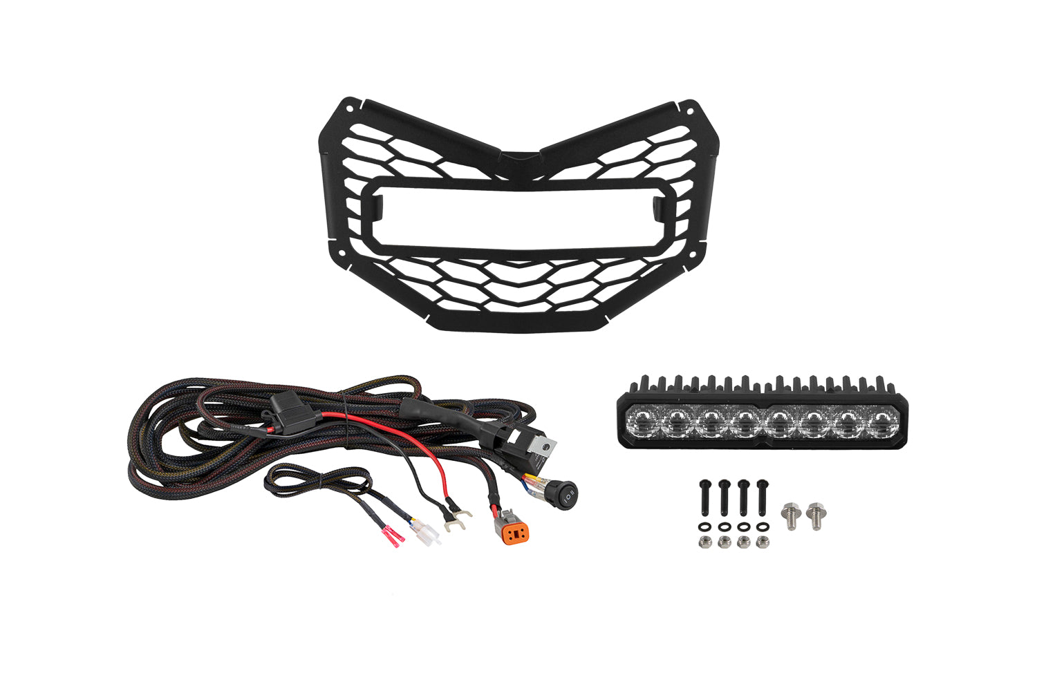 Diode Dynamics 2017-2026 Can-Am Maverick X3 SS10 Sport White Driving Grille DD8305