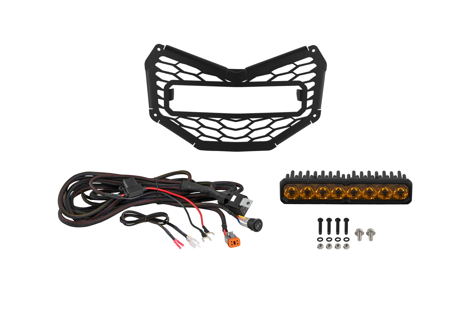 Diode Dynamics 2017-2026 Can-Am Maverick X3 SS10 Max Yellow Driving Grille DD8310