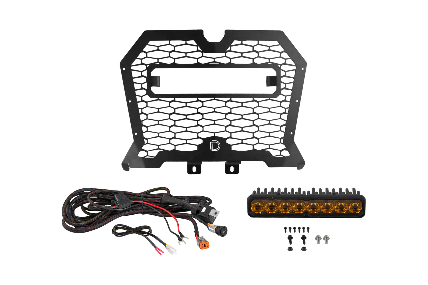 Diode Dynamics 2019-2024 Polaris RZR XP SS10 Pro Yellow Driving Grille DD8340
