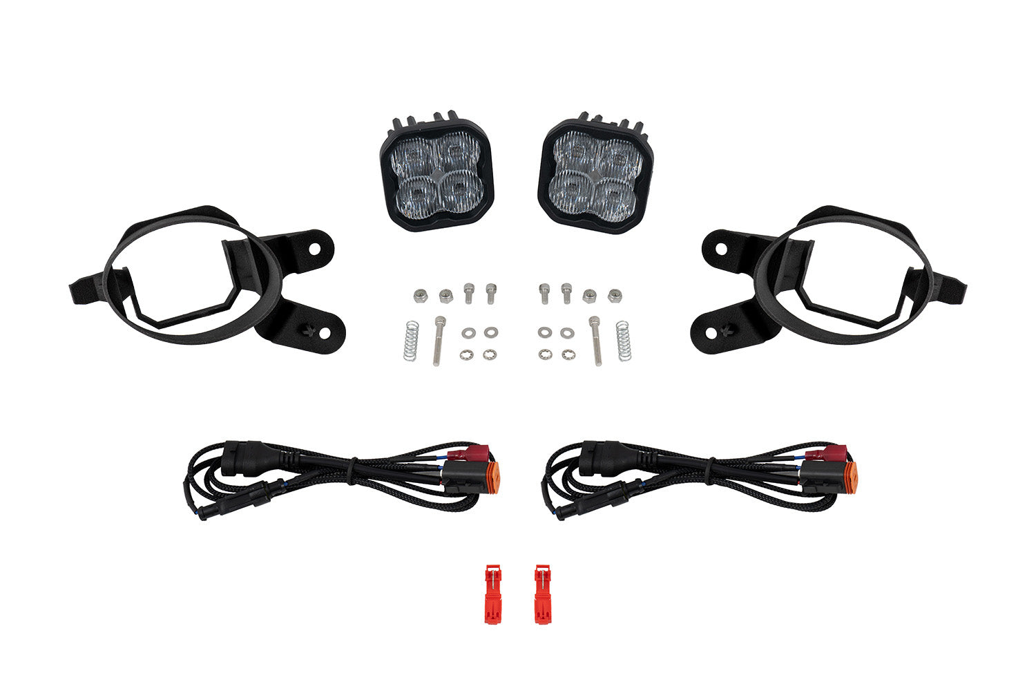 Diode Dynamics 2010-2013 Lexus IS250C SS3 6000K Max White Pair Left and Right Side SAE LED Fog Light Kit DD8361