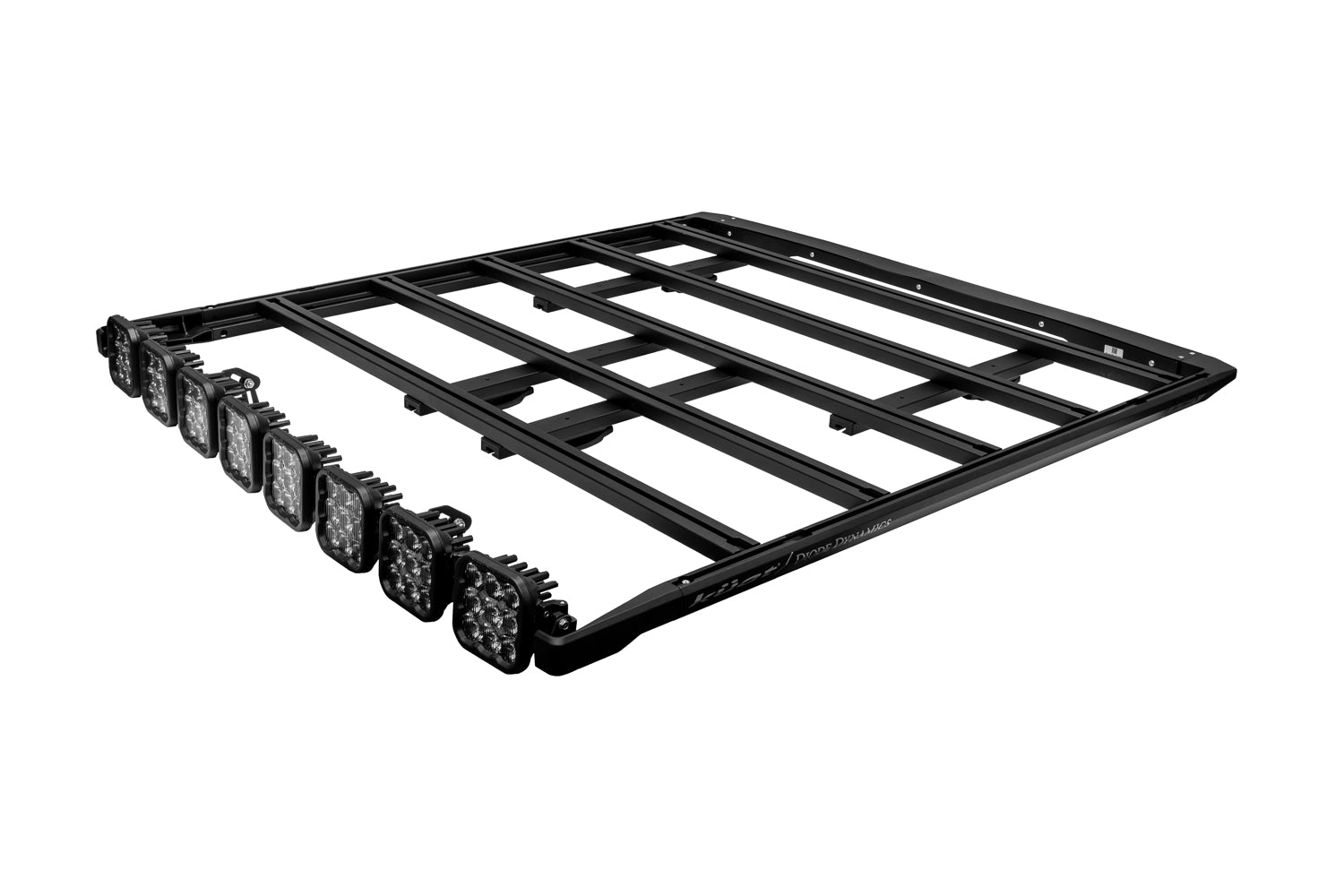 Diode Dynamics Kuat DEK Roof Rack Universal 54" x 60" 8-Pod SS5 Sport White Driving Light Bar DD8502