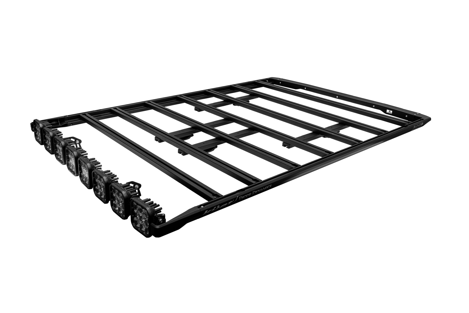 Diode Dynamics Kuat DEK Roof Rack Universal 54" x 80" 8-Pod SS5 Sport White Driving Light Bar DD8514