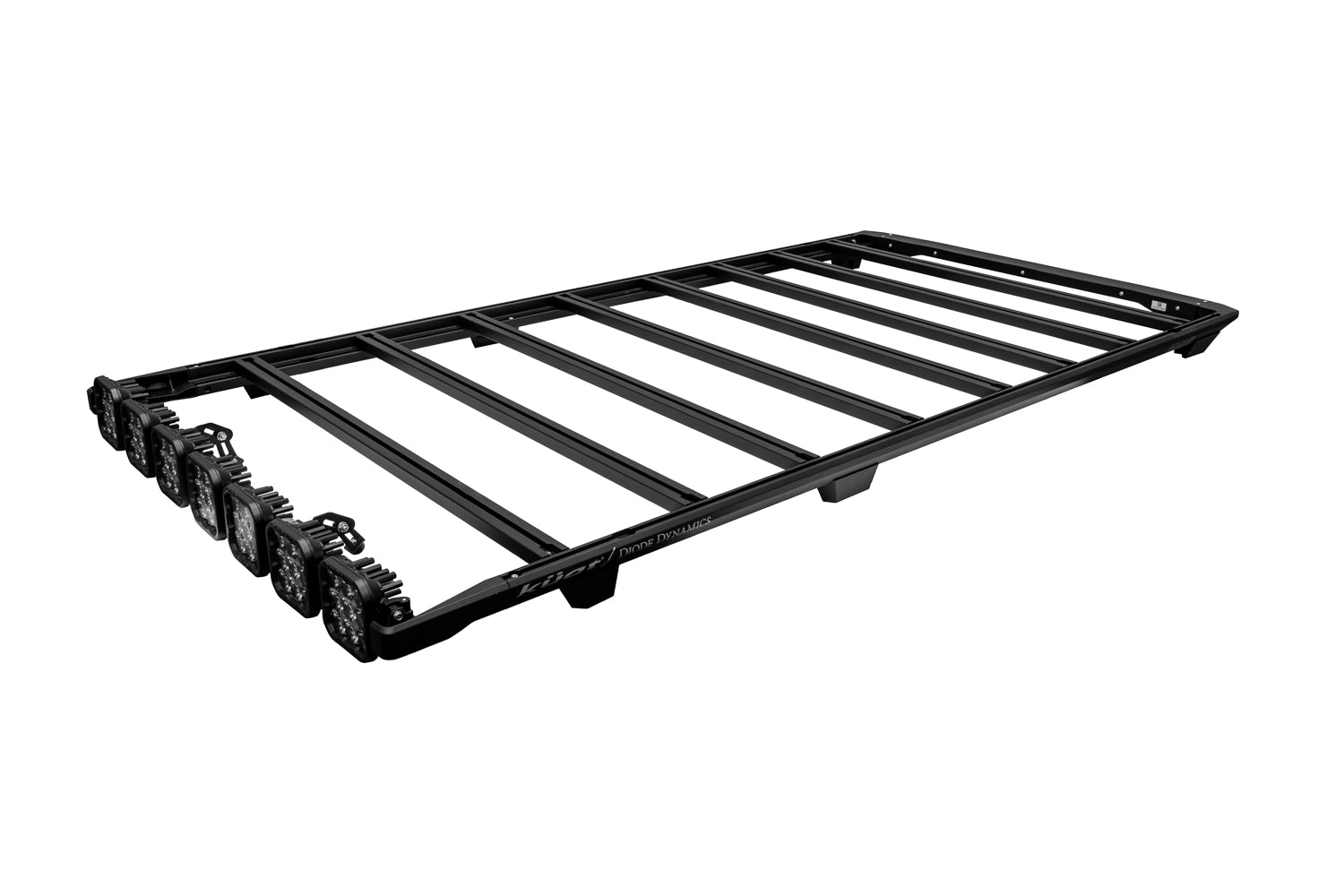 Diode Dynamics 2024-2026 Lexus GX550 Toyota Land Cruiser LC250 7-Pod SS5 Sport White Driving Kuat DEK Roof Rack DD8538