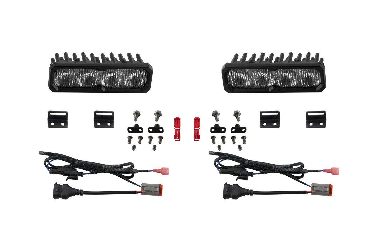 Diode Dynamics 2022-2026 Toyota Tundra Fog SS6 Pro LED Lightbar Kit White DD8581