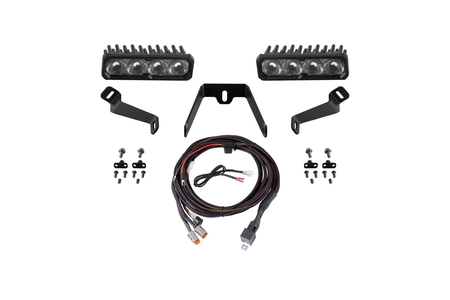 Diode Dynamics 2015-2017 Subaru WRX STI SAE DOT Sport White SAE Driving LED Lightbar Kit DD8849