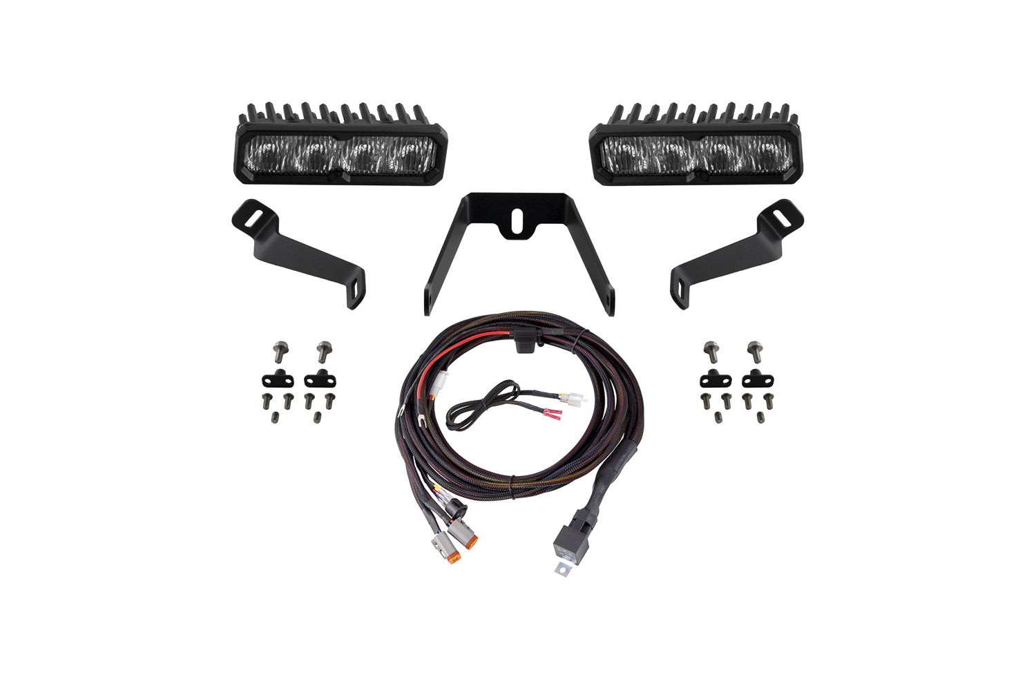 Diode Dynamics 2015-2017 Subaru WRX STi SAE DOT Sport White SAE Fog/Wide LED Lightbar Kit DD8850