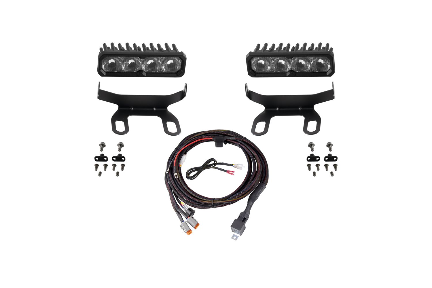 Diode Dynamics 2013-2018 Dodge Ram 1500 2500 3500 Standard SS6 Max LED Lightbar Kit White Driving DD8609