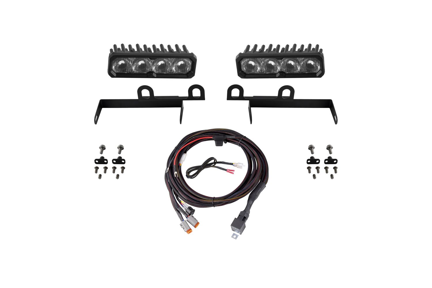 Diode Dynamics 2013-2018 Dodge Ram 1500 2500 3500 Sport Express SS6 Pro LED Lightbar Kit White Driving DD8613